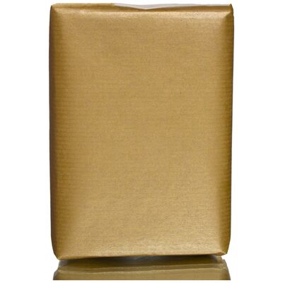 Gavepapir Med Ribbet Guld